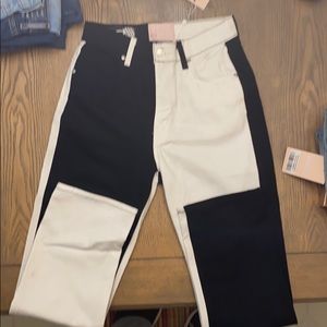 Dream fit/XOXO Black and white jeans